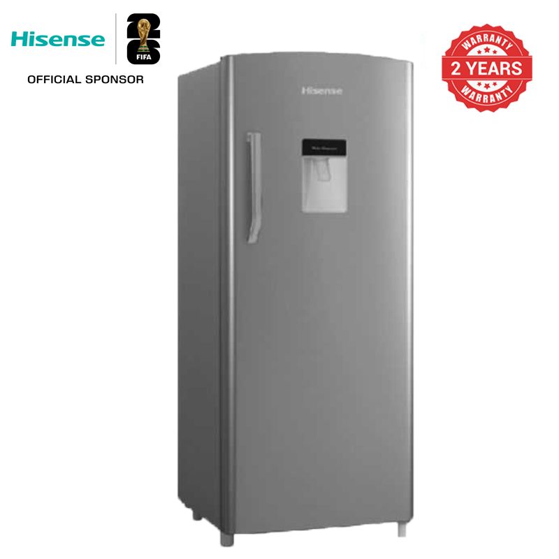 Hisense REF176DR 176L Single Door Fridge with Water Dispenser – Energy-Efficient & Stylis