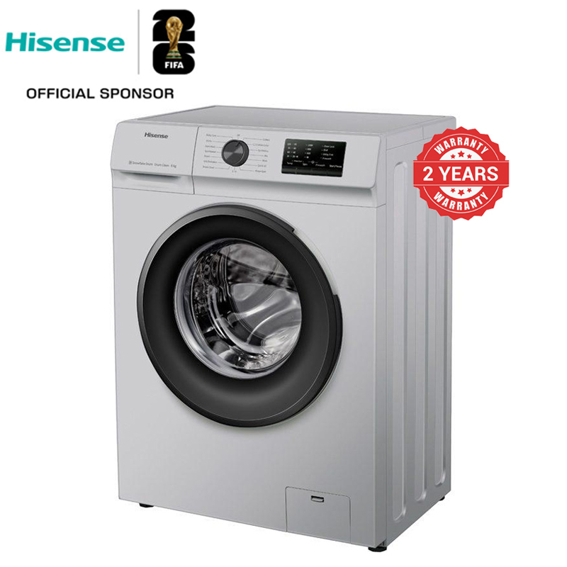 Hisense 6KG Front Loader 1000 RPM Washing Machine Automatic Washer Digital Display Child Lock WFVC6010S