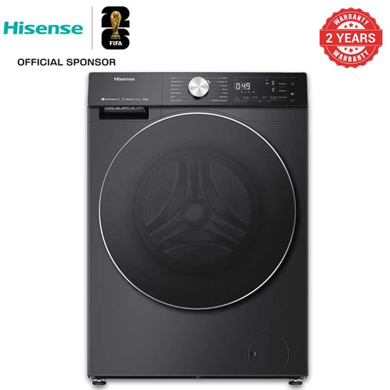 Hisense 12KG Washing Machine Front load Wash&Spin Full Automatic Washer WFWY121VJMT