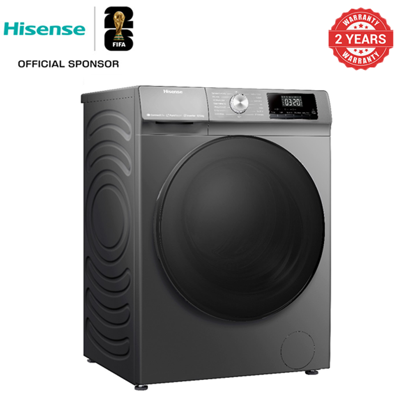 Hisense Washer 10KG and Dryer 6KG  Fully Automatic 1400 Rpm Front Load Washing Machine WD3Q1043BT