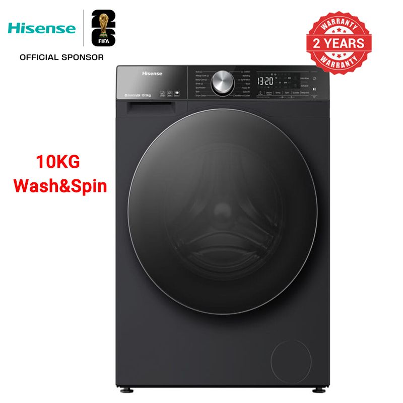 Hisense 10KG Wash and Spin Full  Automatic  Front Load Washing Machine WF3Q1043BT