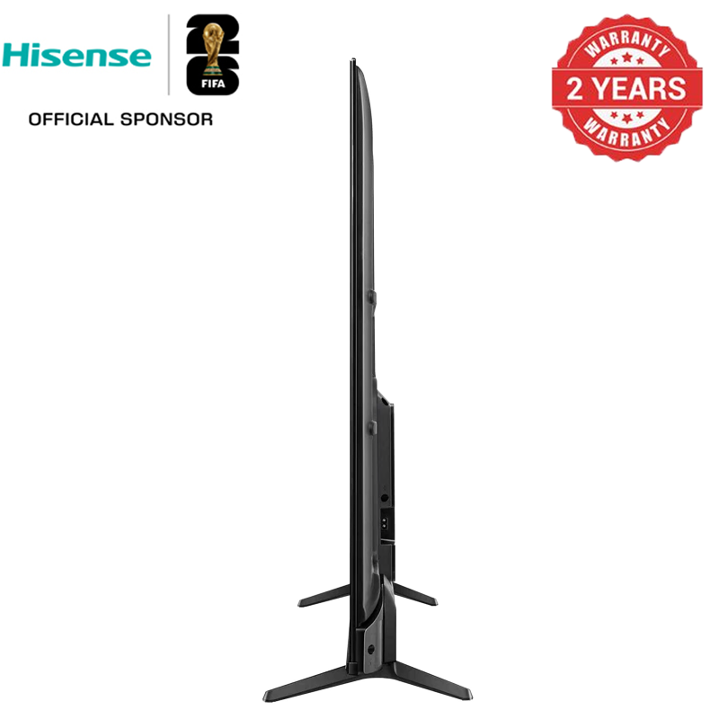 Hisense 55A6Q 55 inch 4K UHD Frameless Television VIDAA Smart TV with Netflix Youtube USB/SD Bluetooth WIFI Television Multifuctional TV