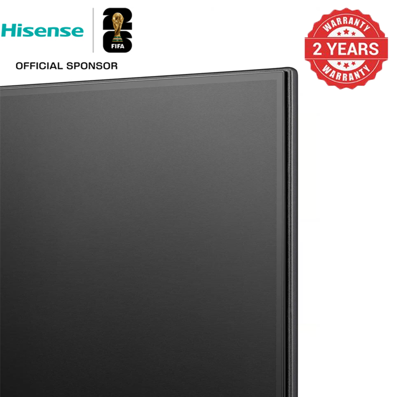 Hisense 55A6Q 55 inch 4K UHD Frameless Television VIDAA Smart TV with Netflix Youtube USB/SD Bluetooth WIFI Television Multifuctional TV