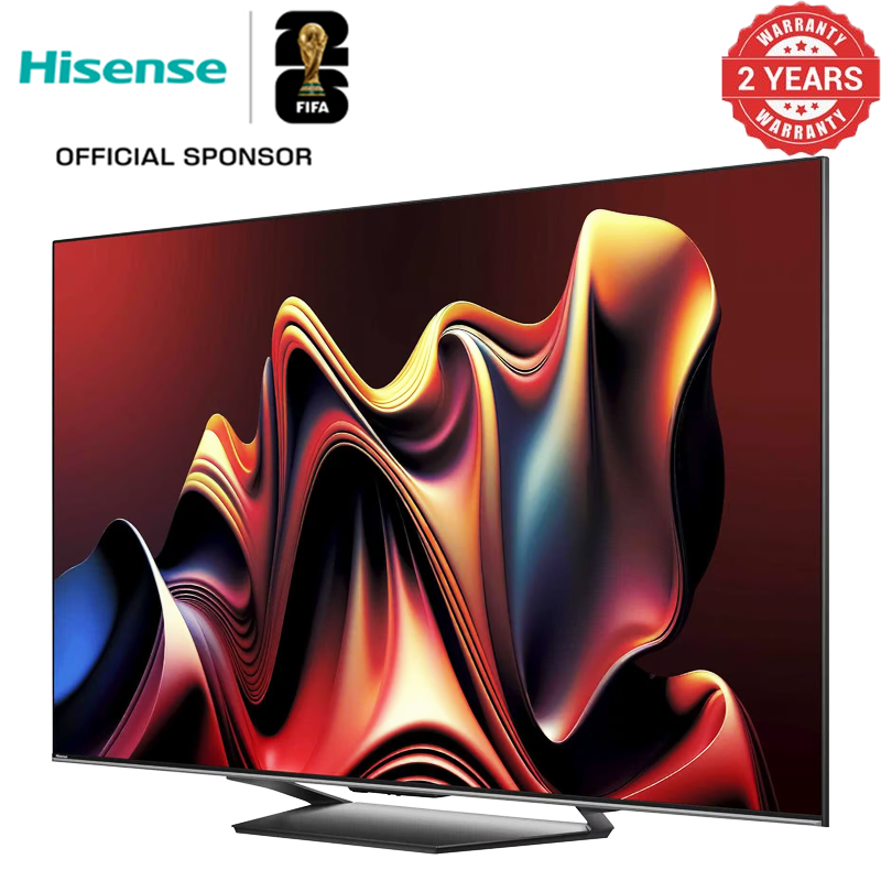 Hisense 55 Inch Mini LED QLED Smart TV, 4K 144Hz Quantum Dot, IMAX Enhanced ,Dolby Atmos 55U7N