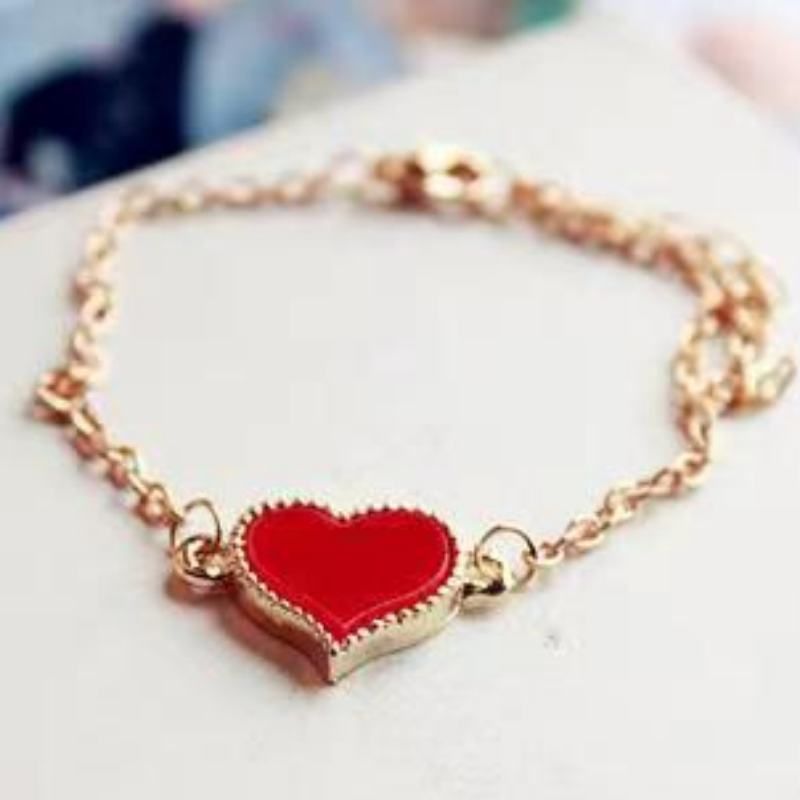 Women Bracelets Hand Chains Ladies Jewelry Fashion Accessories Ornaments Foot Chains Red1