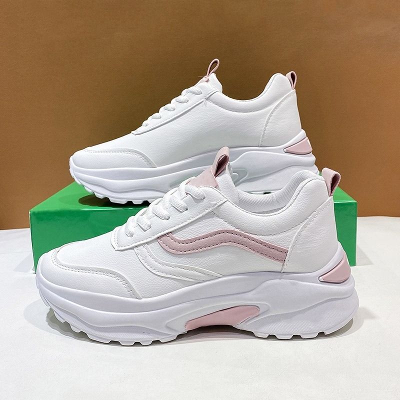 Ladies Shoes Women Shoes Sneakers Sport Shoes  Athletic Old Dad Shoes Thick Sole Heightening Walking Shoes Breathable Casual Running Sneakers