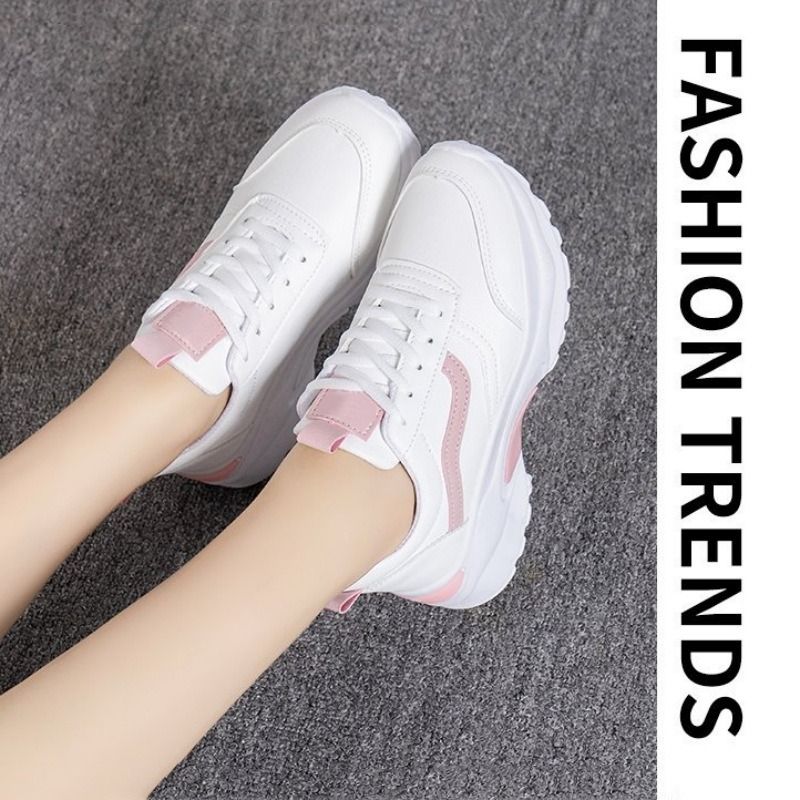 Ladies Shoes Women Shoes Sneakers Sport Shoes  Athletic Old Dad Shoes Thick Sole Heightening Walking Shoes Breathable Casual Running Sneakers