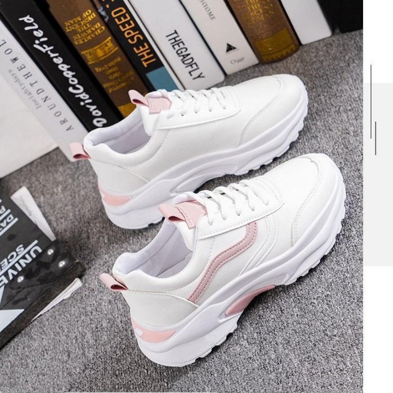 Ladies Shoes Women Shoes Sneakers Sport Shoes  Athletic Old Dad Shoes Thick Sole Heightening Walking Shoes Breathable Casual Running Sneakers