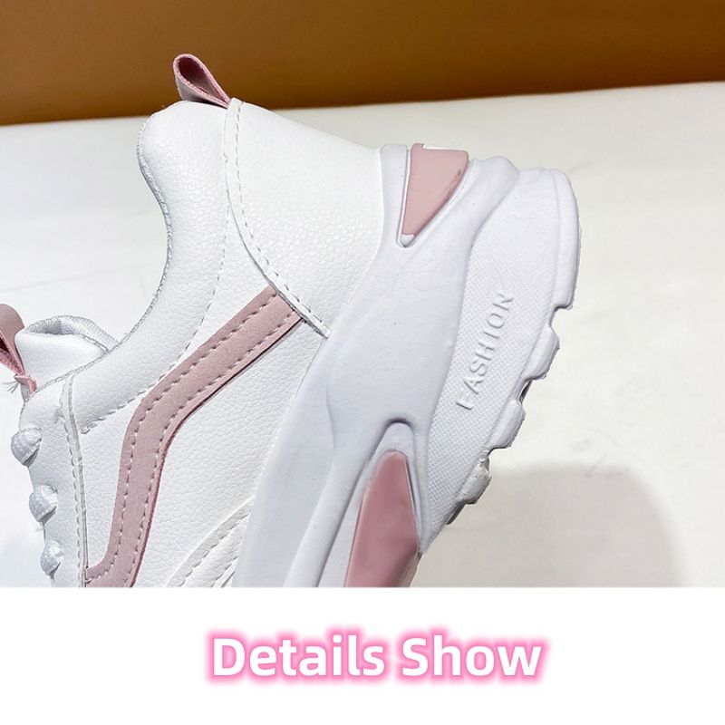 Ladies Shoes Women Shoes Sneakers Sport Shoes  Athletic Old Dad Shoes Thick Sole Heightening Walking Shoes Breathable Casual Running Sneakers