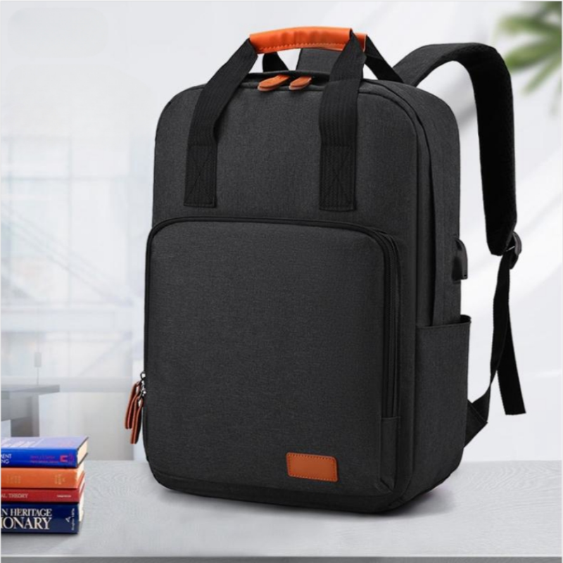 3 PCS/Sets Backpacks Bags Men Bags Bookbags School Bags USB Laptop Bags Notebook Bags Travel Bag Anti-Theft Leisure Nylon Cloth Bags