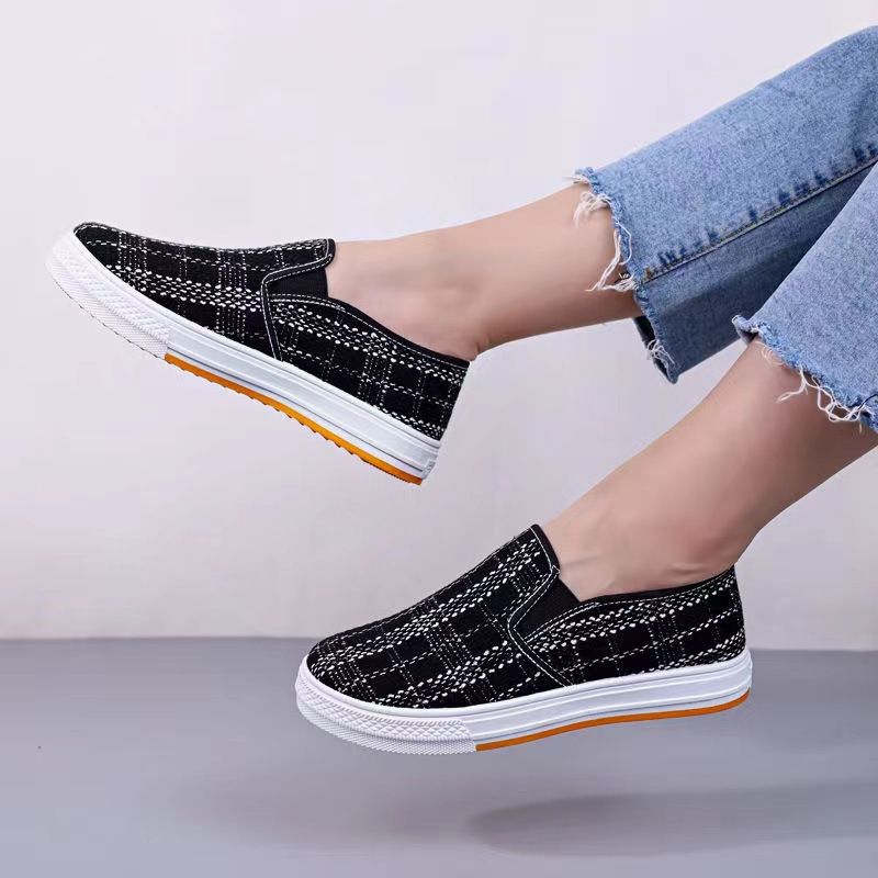 Women Shoes Loafers Casual Shoes Female Shoes Slip-On Shoes Classic Sneakers Canvas Shoes