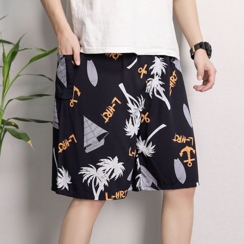 Men Shorts Fifth Pants Beach Trousers Male Clothing