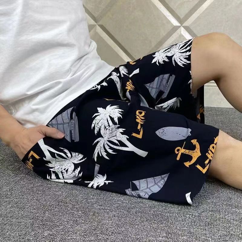 Men Shorts Fifth Pants Beach Trousers Male Clothing