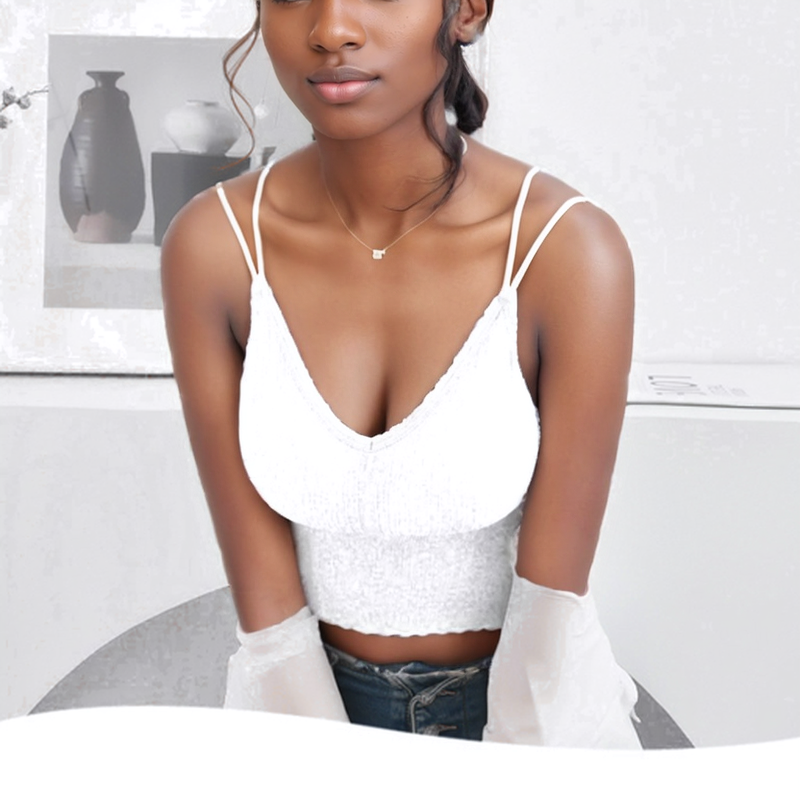 Women tshirts Camisole Tops T-shirts Camisole Underwear Underclothes Undies Women's Clothes Bra