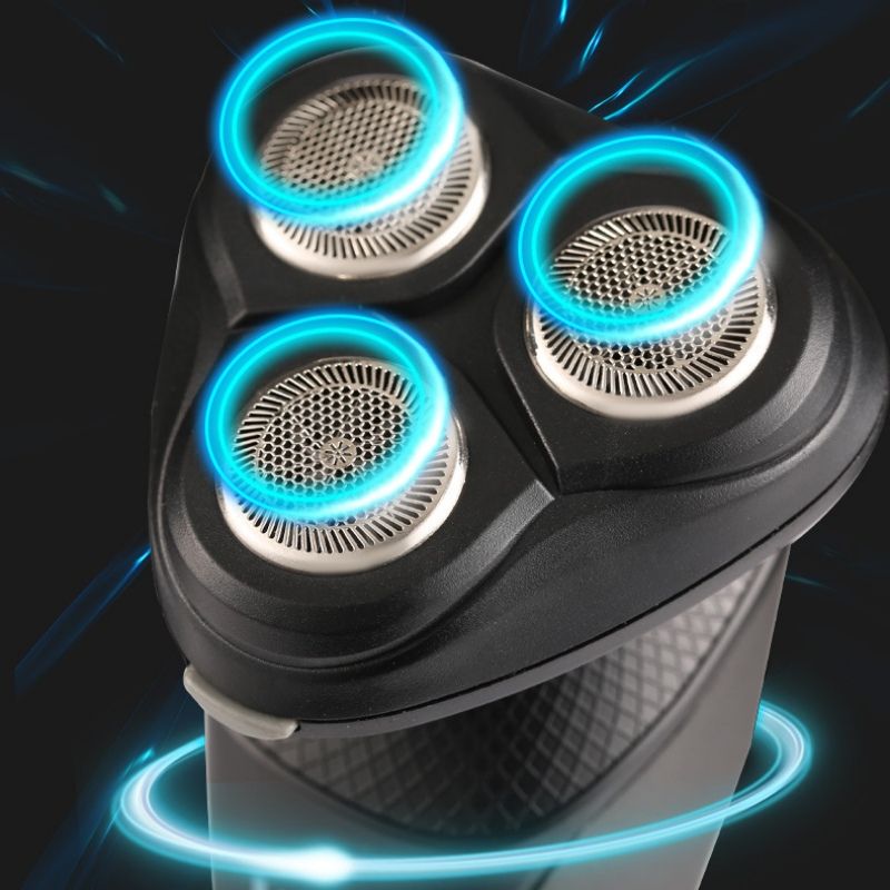3 In 1 Men Shaver Hair Clipper Trimmer Remover Face Brush