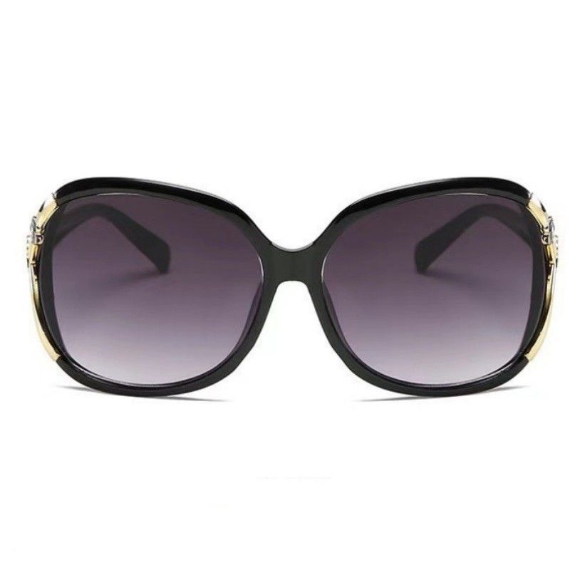 Sunglasses Glasses Women's Retro Thick-edge  Frame Trendy