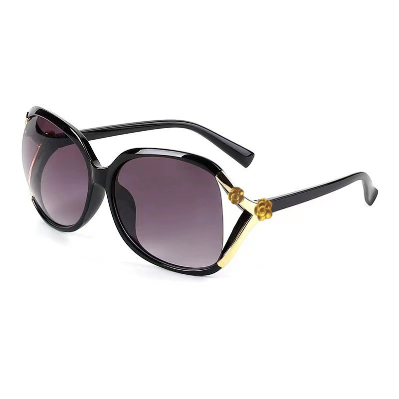 Sunglasses Glasses Women's Retro Thick-edge  Frame Trendy
