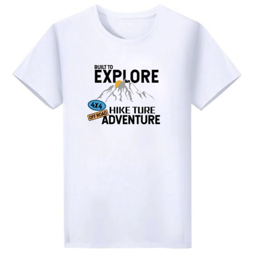 4 PCS T-Shirts Men Tops Tees Polos Male Clothing