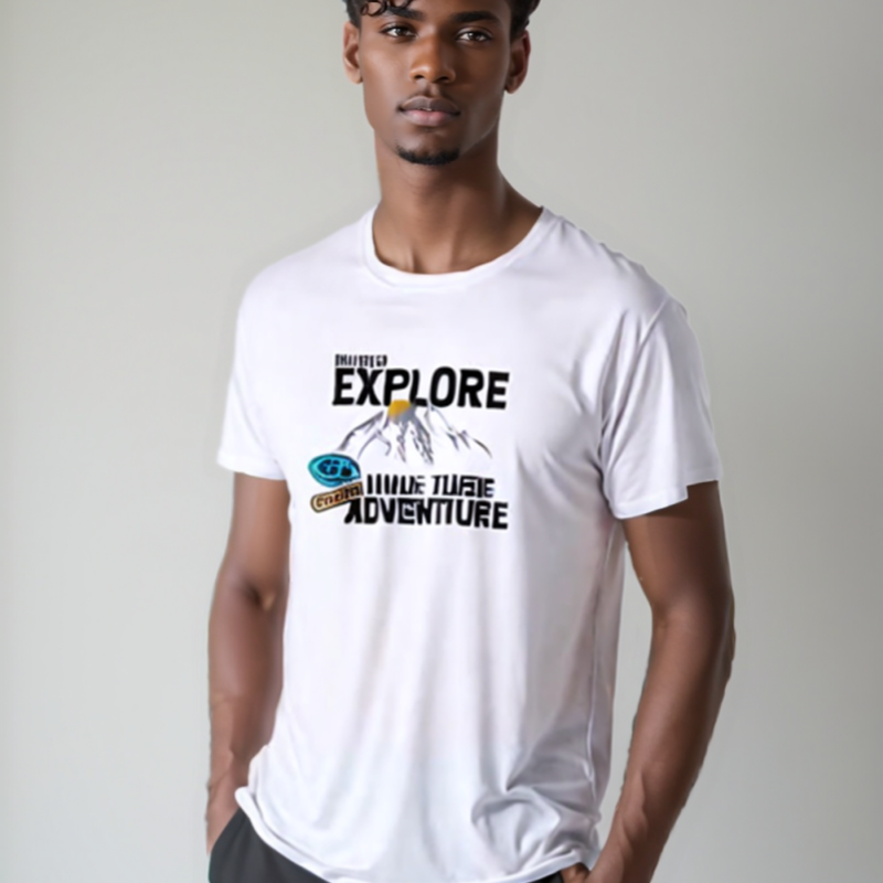 4 PCS T-Shirts Men Tops Tees Polos Male Clothing