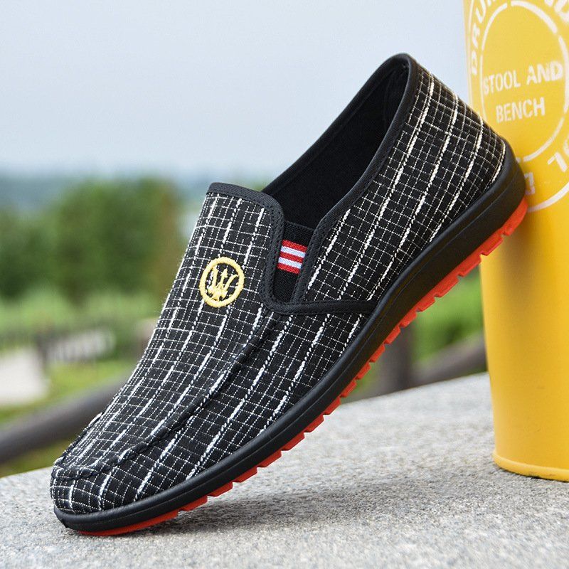 Men Shoes Loafers Casual Shoes Flat Shoes Men Pull On Shoes