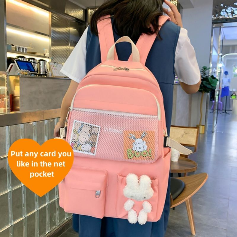 4 PCS/Sets Handbags Backpacks Women Bags School Bags Ladies Bags Bookbags Laptop Bags Satchels