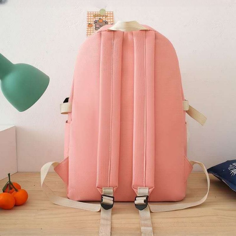 4 PCS/Sets Handbags Backpacks Women Bags School Bags Ladies Bags Bookbags Laptop Bags Satchels