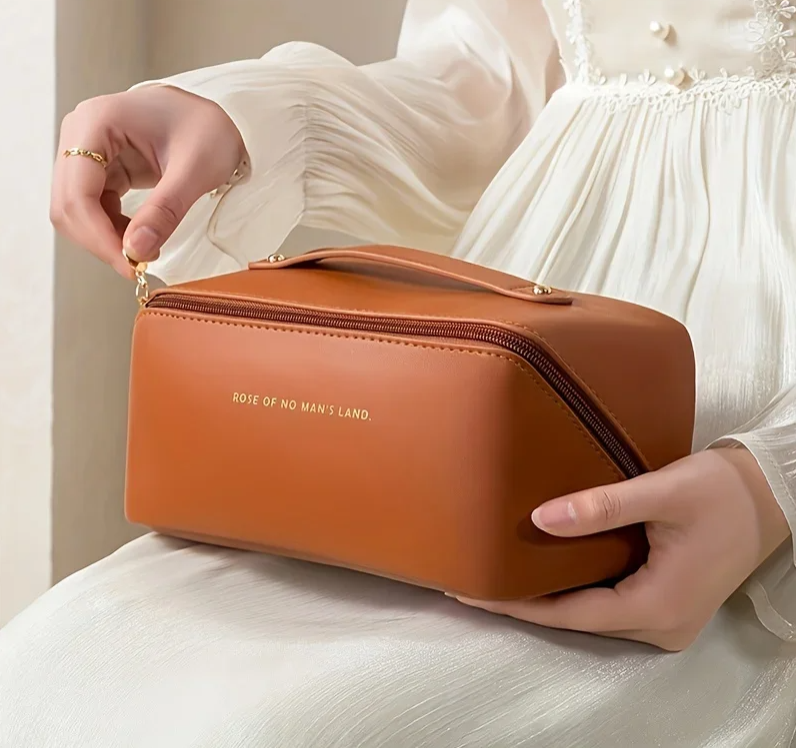Makeup Organizer Female Toiletry Kit Bag Make Up Case Storage Pouch Luxury Lady Box, Cosmetic Bag, Organizer Bag For Travel Zip