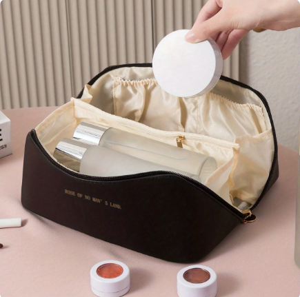 Makeup Organizer Female Toiletry Kit Bag Make Up Case Storage Pouch Luxury Lady Box, Cosmetic Bag, Organizer Bag For Travel Zip