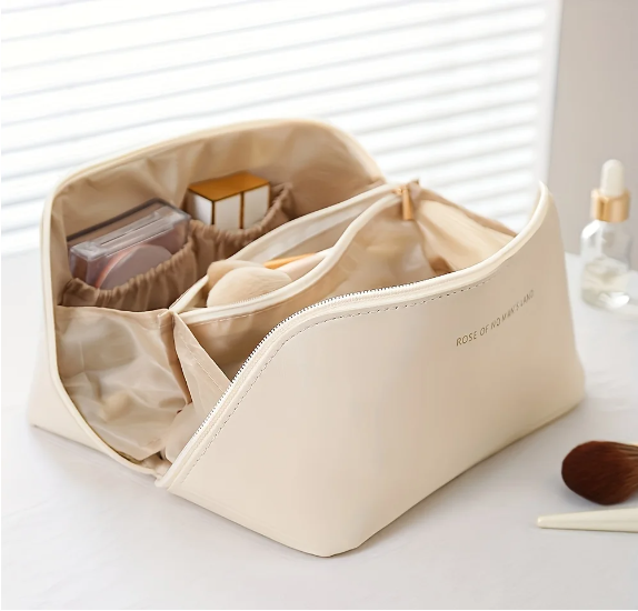 Makeup Organizer Female Toiletry Kit Bag Make Up Case Storage Pouch Luxury Lady Box, Cosmetic Bag, Organizer Bag For Travel Zip