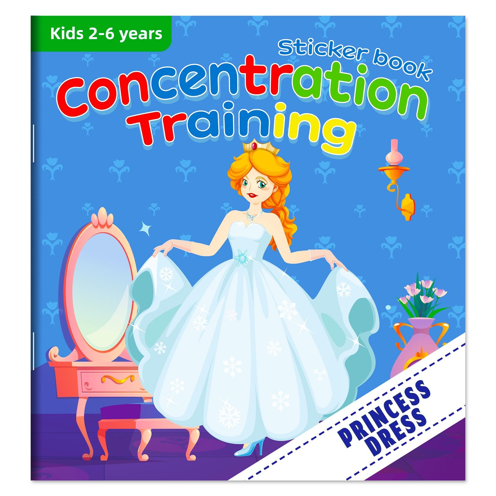 Sticker Books For Kids Children Toddlers Gift  Educational Toy Activity Books For Kid, Birthday Gifts Fun Sticker Book For Girls Boys Aged 2-6+ Years