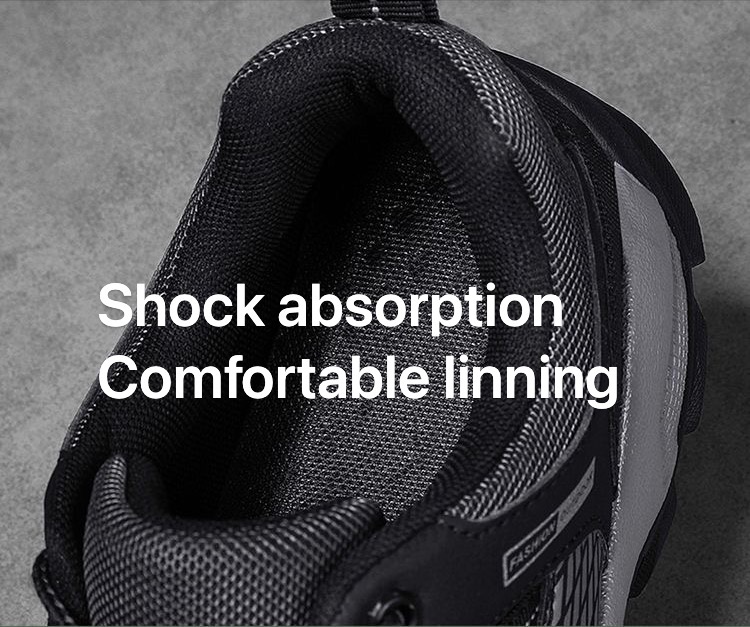 Men's Fashionable High Quality Sports Hiking and Trekking Shoes with Thick Soles Comfort and Antislip Features for Mountaineering and Athletics Casual Sport Shoes Plus Size 39 - 46