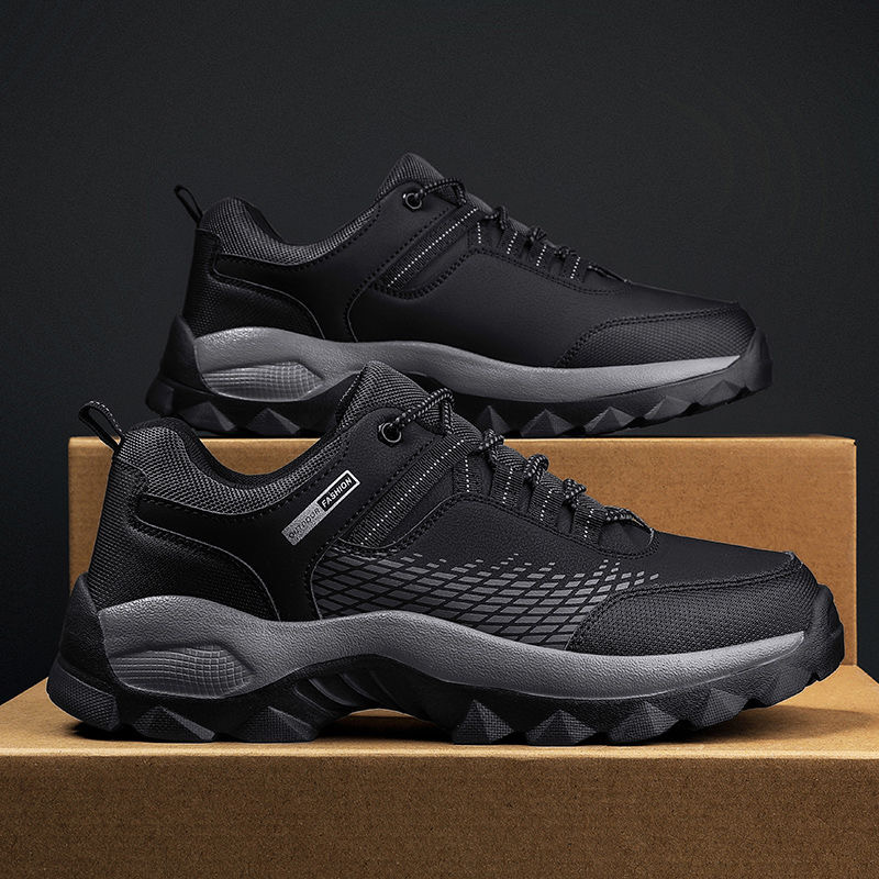Men's Fashionable High Quality Sports Hiking and Trekking Shoes with Thick Soles Comfort and Antislip Features for Mountaineering and Athletics Casual Sport Shoes Plus Size 39 - 46