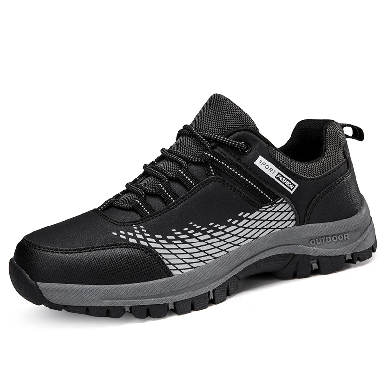 Men's Fashionable High Quality Sports Hiking and Trekking Shoes with Thick Soles Comfort and Antislip Features for Mountaineering and Athletics Casual Sport Shoes Plus Size 39 - 46