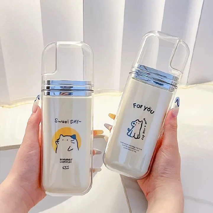 3 in 1 Family Toothbrush Travel Containers Washing Cup Set Multifunction Durable Travel Storage Cup Efficient Storage Strong Home Storage Personal Care Oral Care Wash Cup