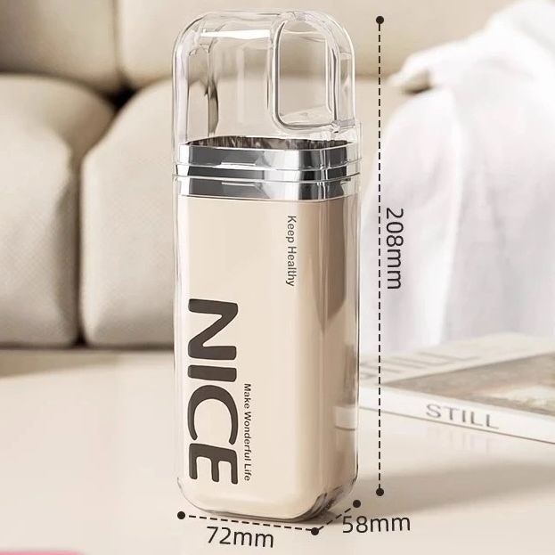 3 in 1 Family Toothbrush Travel Containers Washing Cup Set Multifunction Durable Travel Storage Cup Efficient Storage Strong Home Storage Personal Care Oral Care Wash Cup