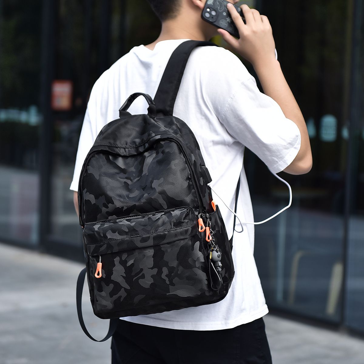 High-capacity Shoulder Bags New Cool Camouflage Designer  for Boys Men’s Male Motorcycle Tactical Business Sports Travel Backpack