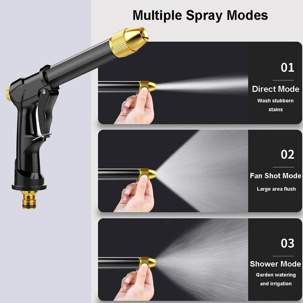 Expandable Garden Water Hose High Pressure Car Wash Hose With Spray Gun Set Outdoor Watering Irrigation Tool Garden Hose