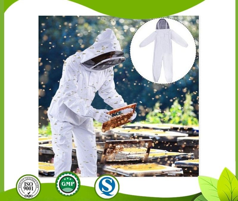 Professional Bee Suit For Men Women Beekeeping Suit Beekeeper Suit Ventilated Hood Multi-Size Bee Outfit For Backyard And Bee Keeper