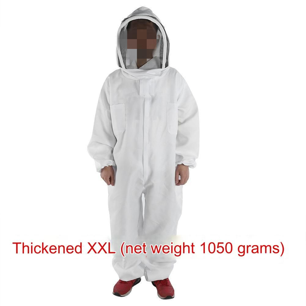 Professional Bee Suit For Men Women Beekeeping Suit Beekeeper Suit Ventilated Hood Multi-Size Bee Outfit For Backyard And Bee Keeper