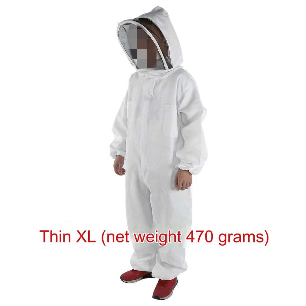 Professional Bee Suit For Men Women Beekeeping Suit Beekeeper Suit Ventilated Hood Multi-Size Bee Outfit For Backyard And Bee Keeper
