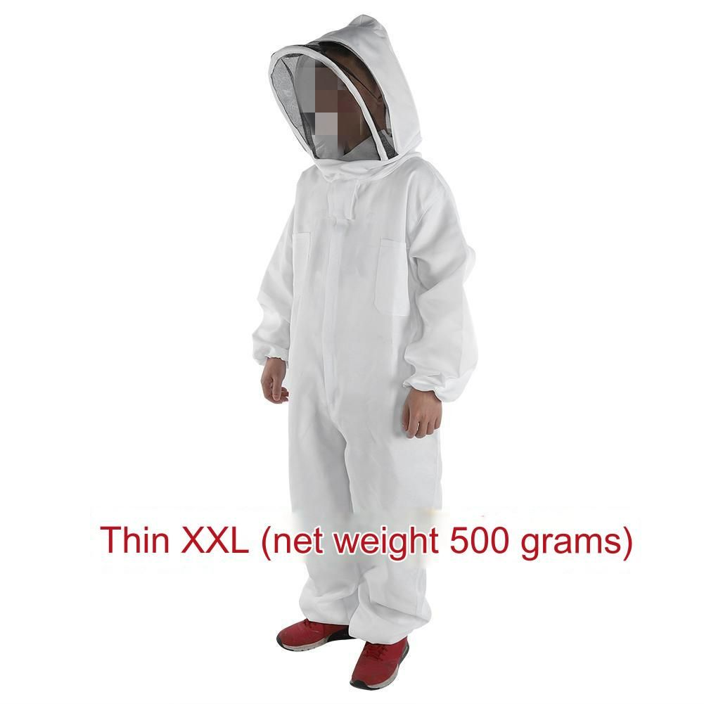 Professional Bee Suit For Men Women Beekeeping Suit Beekeeper Suit Ventilated Hood Multi-Size Bee Outfit For Backyard And Bee Keeper