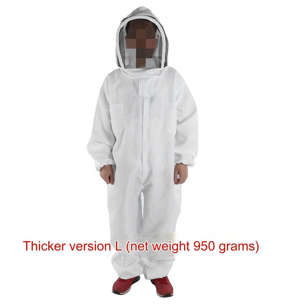 Professional Bee Suit For Men Women Beekeeping Suit Beekeeper Suit Ventilated Hood Multi-Size Bee Outfit For Backyard And Bee Keeper