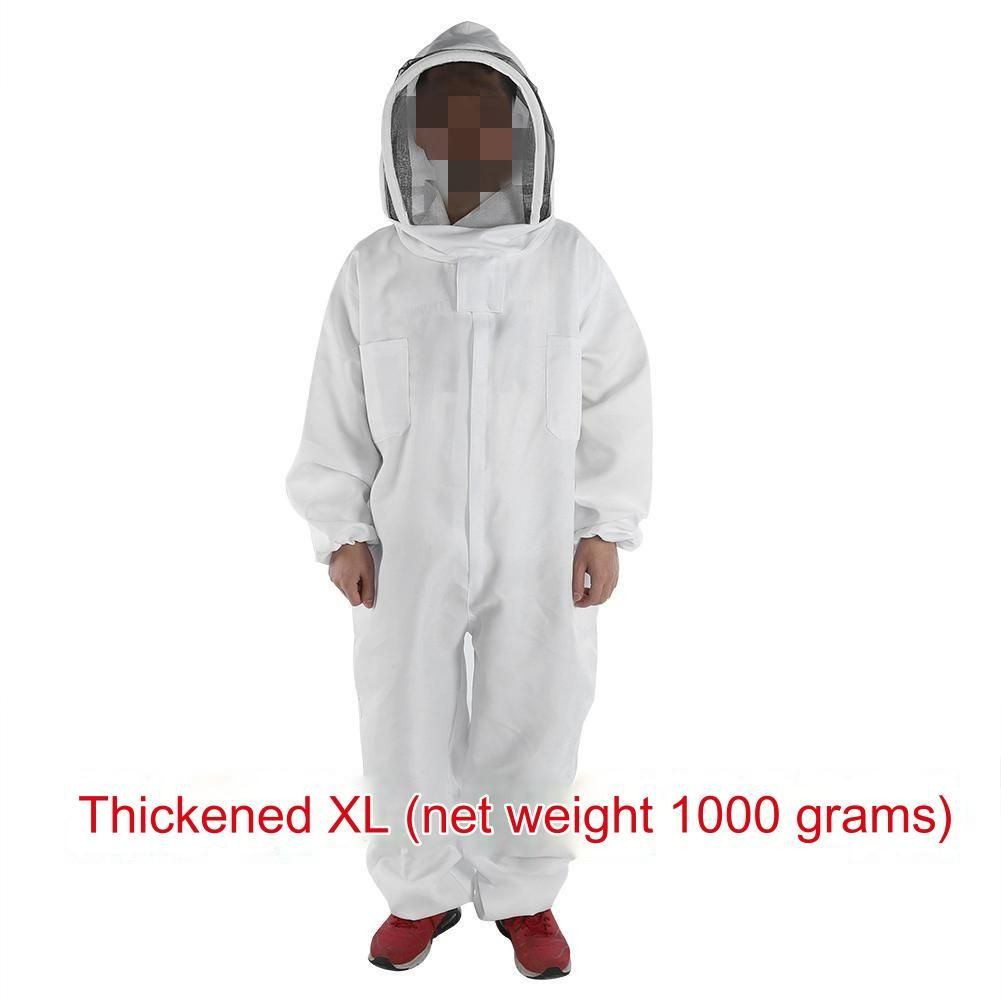 Professional Bee Suit For Men Women Beekeeping Suit Beekeeper Suit Ventilated Hood Multi-Size Bee Outfit For Backyard And Bee Keeper