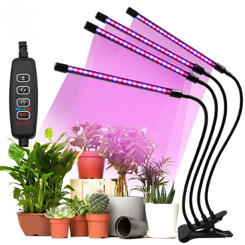 LED USB Grow Light Phytolamp for Plants with Control Full Spectrum Fitolamp Lights Home Flower Seedling Clip Phyto Lamp
