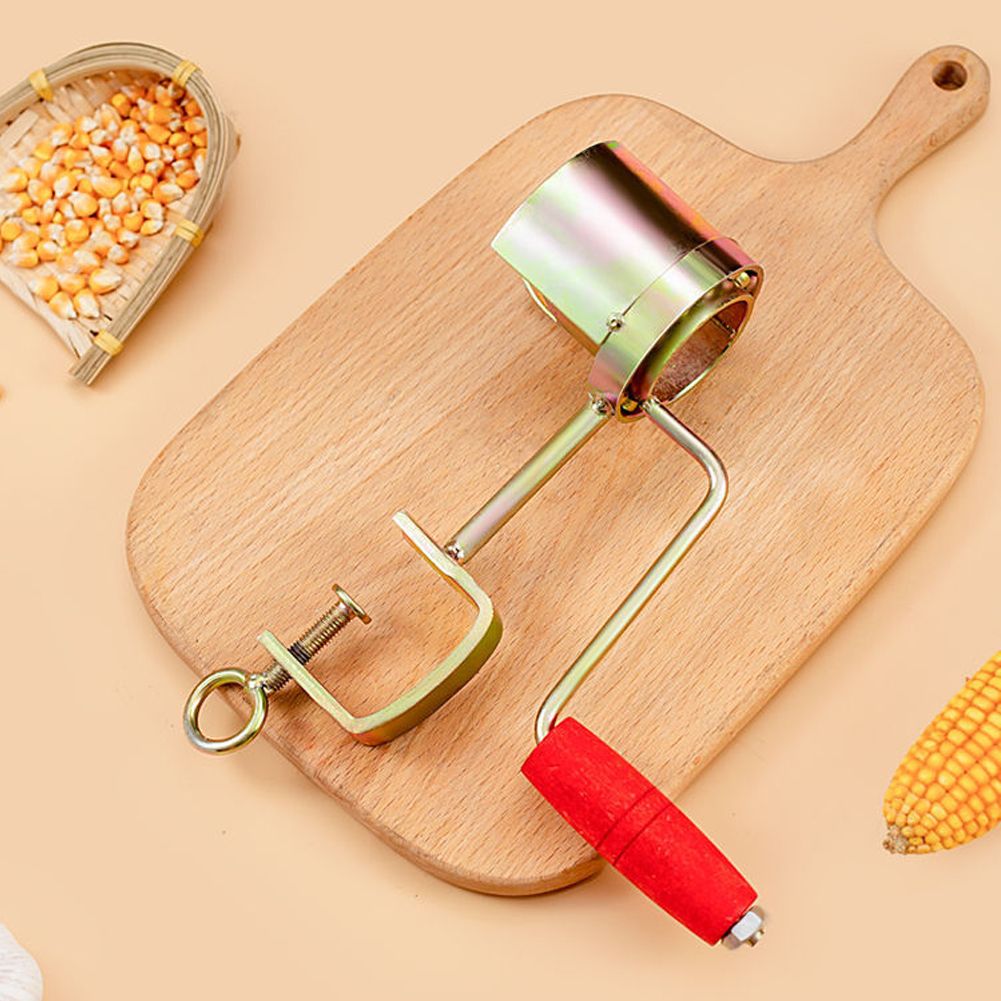 Stainless Steel Corn Peeler Corn Thresher Planer Easy Peel Manual Corn Threshing Tool Corn Sheller Hand-Operated Gadgets Tool Cob Stripper