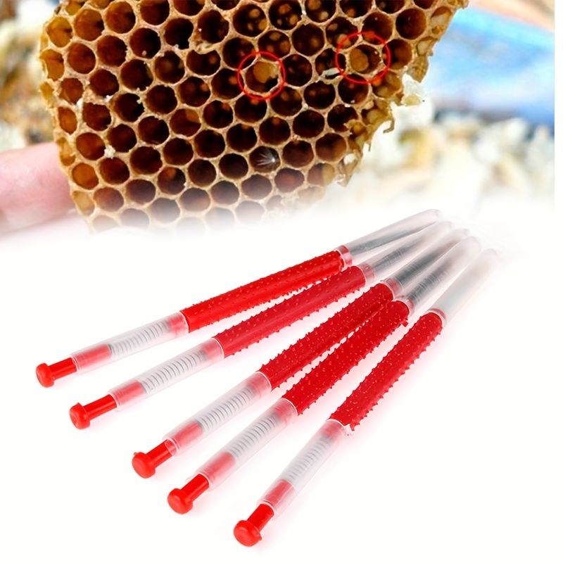 20/50/100 Pcs Beekeeping Grafting Tool Bee Queen for Rearing Larva Apiculture Retractable Grafting Equipment Supplies