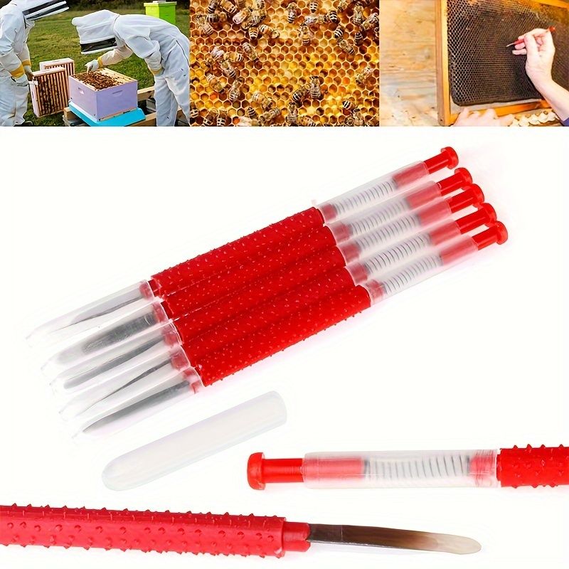20/50/100 Pcs Beekeeping Grafting Tool Bee Queen for Rearing Larva Apiculture Retractable Grafting Equipment Supplies
