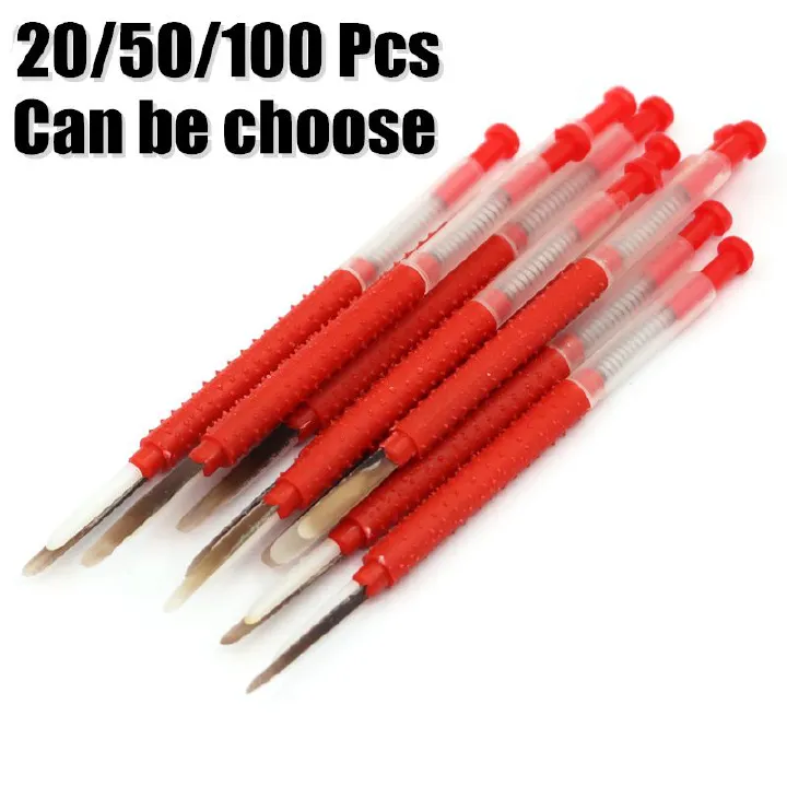 20/50/100 Pcs Beekeeping Grafting Tool Bee Queen for Rearing Larva Apiculture Retractable Grafting Equipment Supplies