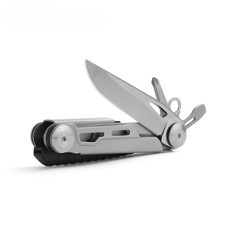 Stainless Steel Mini Knife Portable Pocket Knife Outdoor Equipment Survival Camp Tool Flint Multifunctional Folding Knife