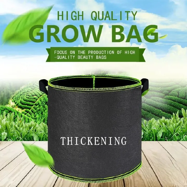 Grow Bag Tree planting bag Non-woven Fabric Seedling Beautify Planting Gallon Bag Gardening Felt Planting bag